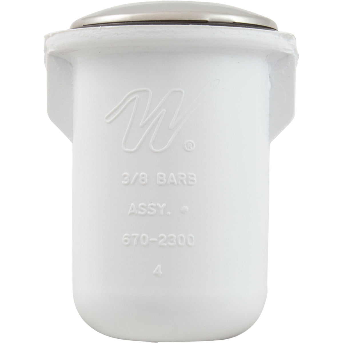 Top-Flo Air Injector 3/8"Barb Ell - S/S Esc