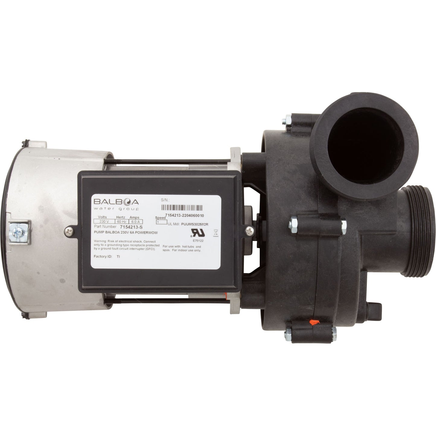 Pump, BWG Vico Ultimax GE, 3.0hp, 230v, 2"mbt, OEM