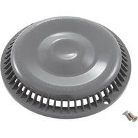 Main Drain Grate, Afras, Anti Vortex, Lt Gray, w/ 2 Screws