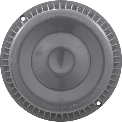 Main Drain Grate, Afras, Anti Vortex, Lt Gray, w/ 2 Screws