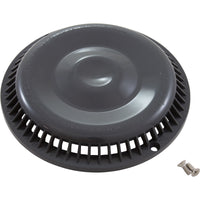 Main Drain Grate, Afras, Anti Vortex, Dark Gray, w/ 2 Screws