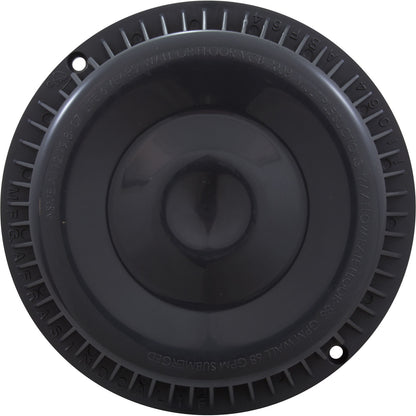 Main Drain Grate, Afras, Anti Vortex, Dark Gray, w/ 2 Screws