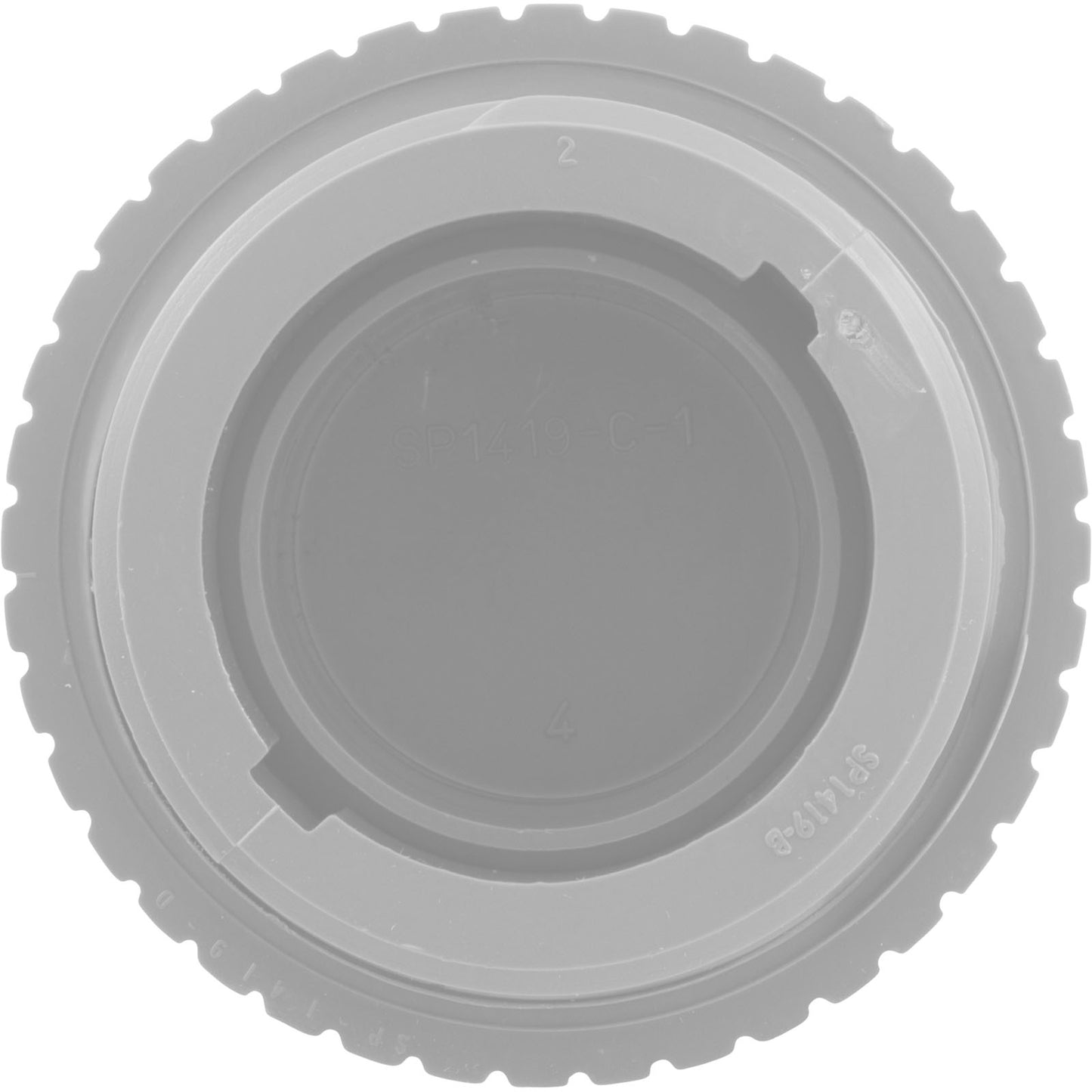 Eyeball Inlet, Hayward Hydrosweep, Slot Orifice, 2-3/8"fd, Wht