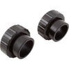 Union, 1-1/2" Slip x 2" Spigot, Flush, Quantity 2
