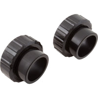 Union, 1-1/2" Slip x 2" Spigot, Flush, Quantity 2