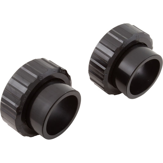 Union, 1-1/2" Slip x 2" Spigot, Flush, Quantity 2