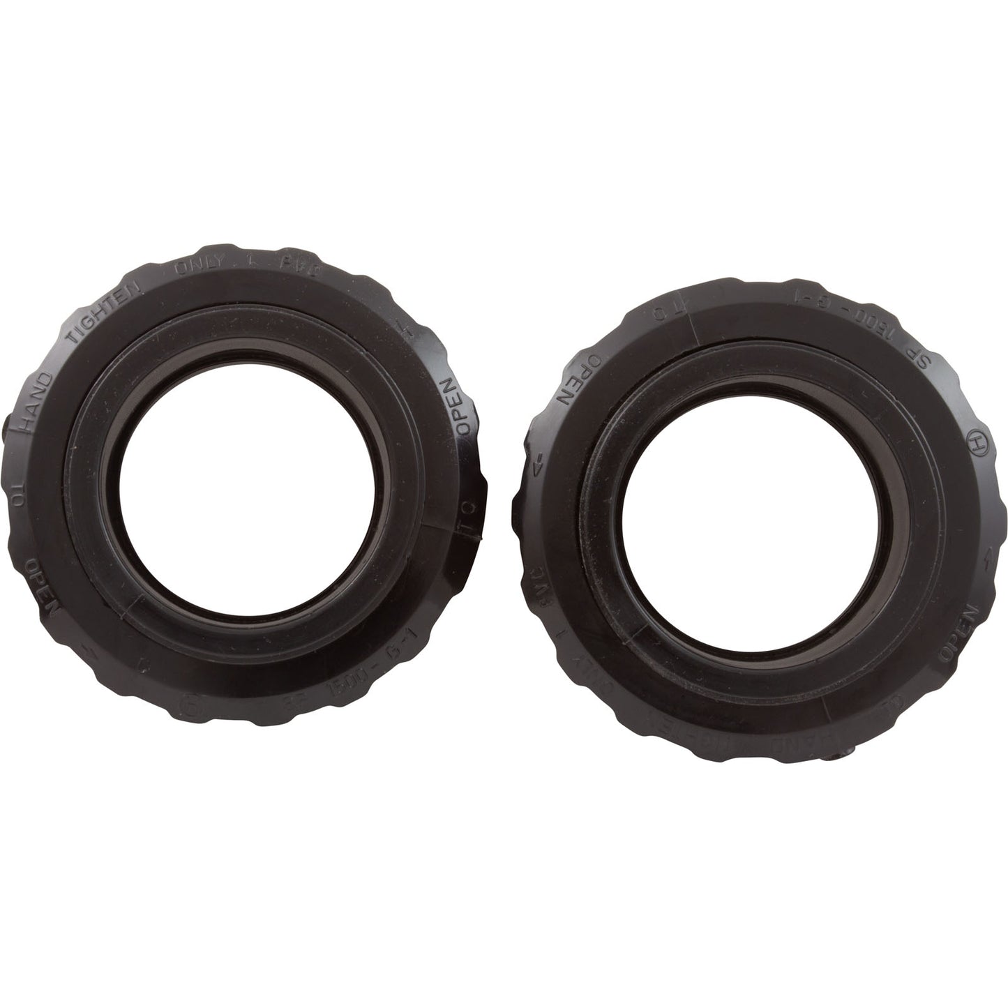 Union, 1-1/2" Slip x 2" Spigot, Flush, Quantity 2