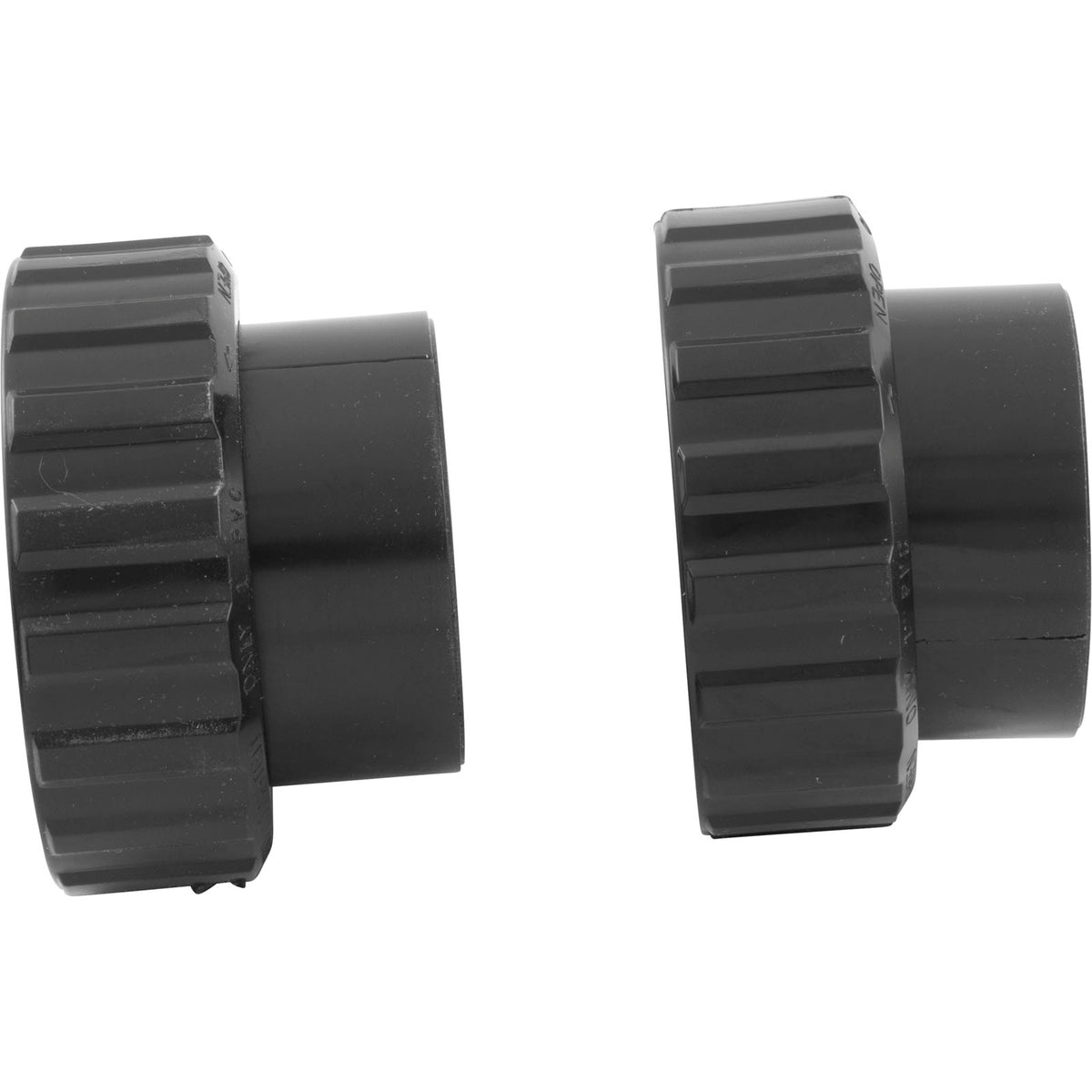 Union, 1-1/2" Slip x 2" Spigot, Flush, Quantity 2