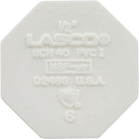 Plug, Lasco, 1/2" Spigot