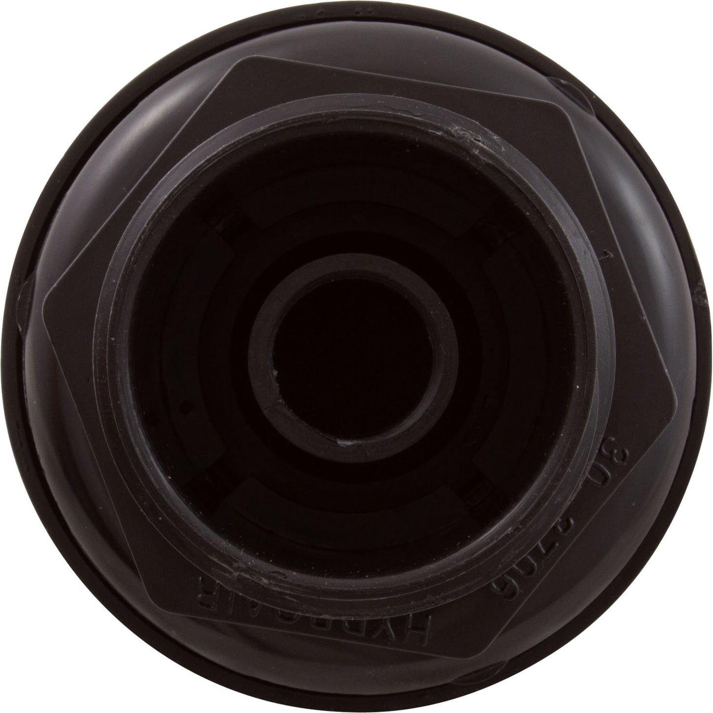 Air Ctrl, BWG/HAI Std, 1-3/4"hs, 2-5/8"fd, Crescent, Blk, 1"