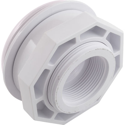 Wall Fitting, Vinyl Std Body, 1-1/2"mpt x 1-1/2"fpt, White