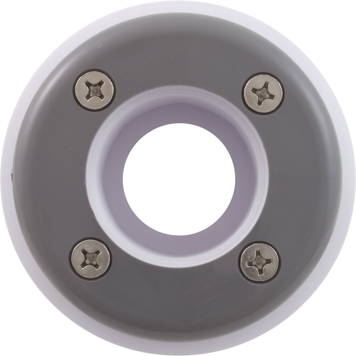 Wall Fitting, Vinyl Std Body, 1-1/2"mpt x 1-1/2"fpt, Gray