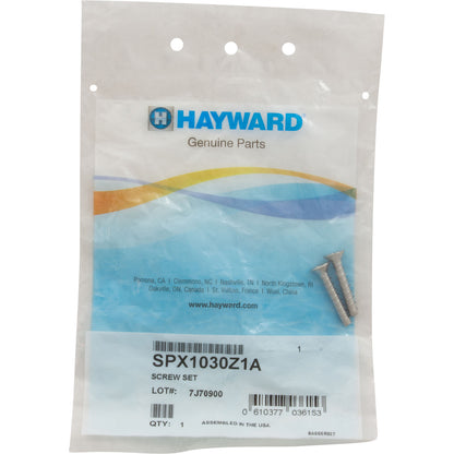Screw, Hayward WG1051AV Sump/Frame, Quantity 2
