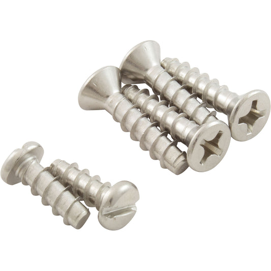 Screw Kit, Hayward, Inlet Fitting, Quantity 6