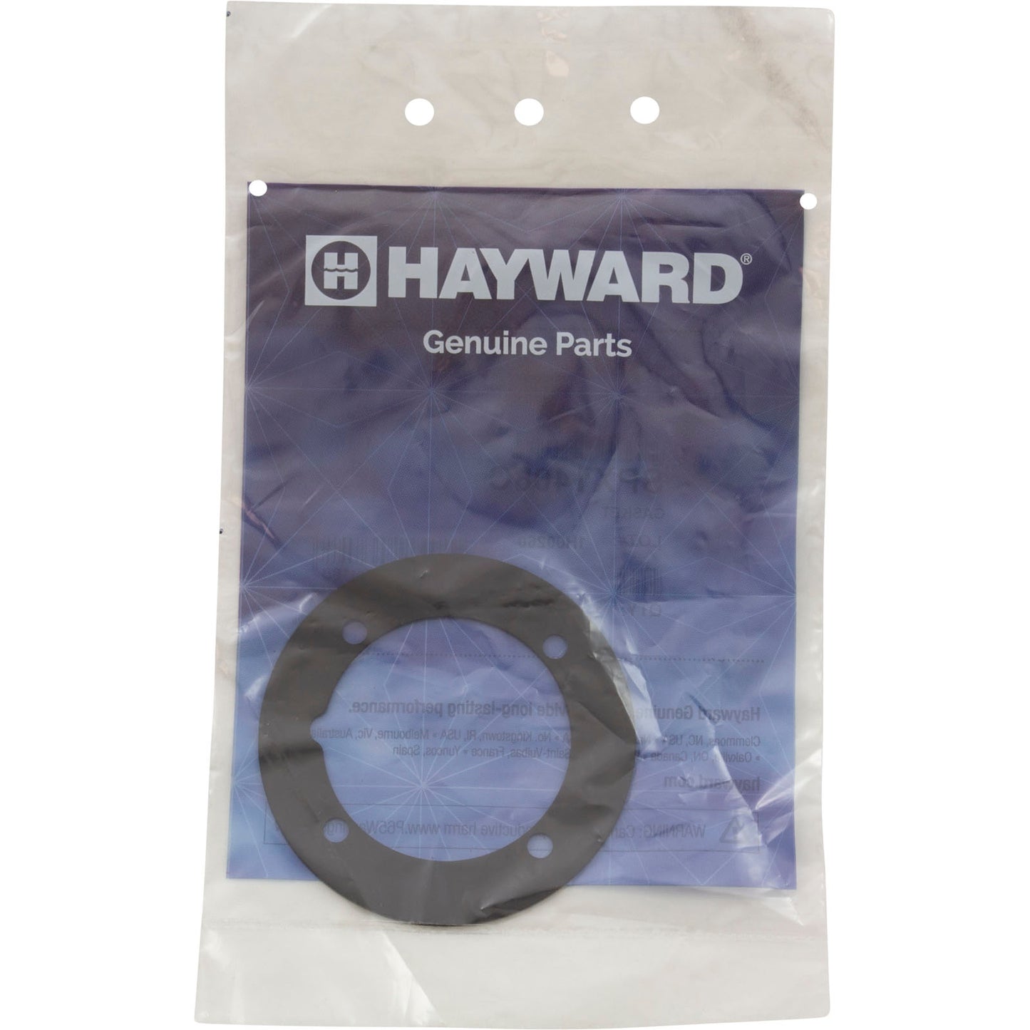 Gasket, Hayward, 2-1/4"id, 3-7/16"od, Inlet Fitting