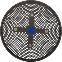 Suction Cover, HydroAir Repl, 6", 224gpm, w/Screws, Dk Gray