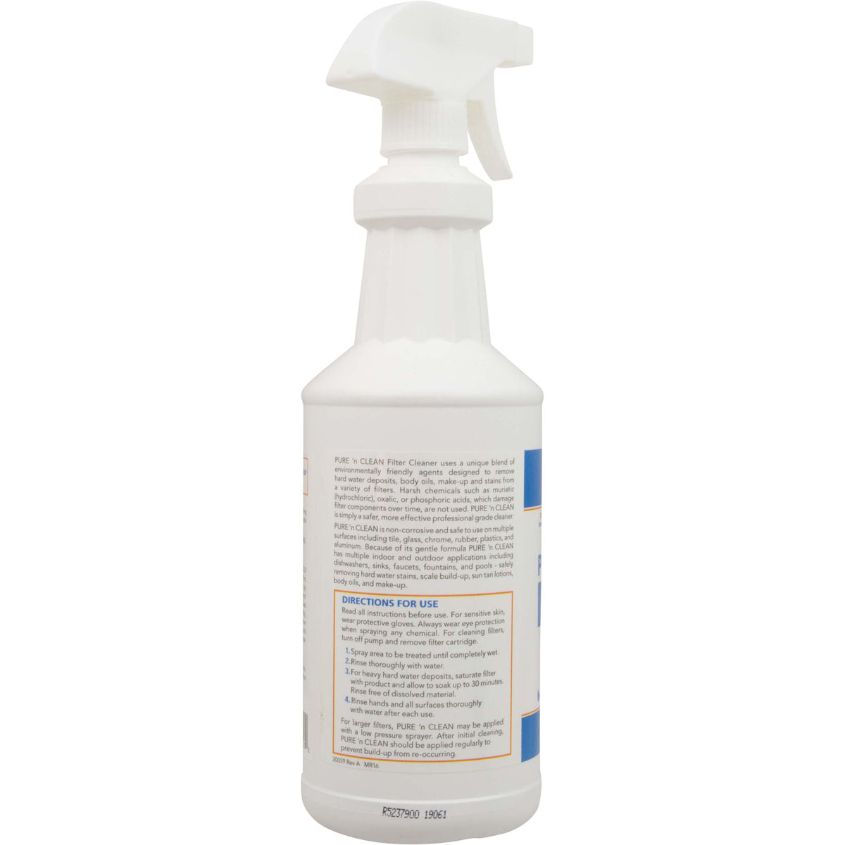 Cartridge and Grid Cleaner, Filbur, Pure and Clean, 32oz.