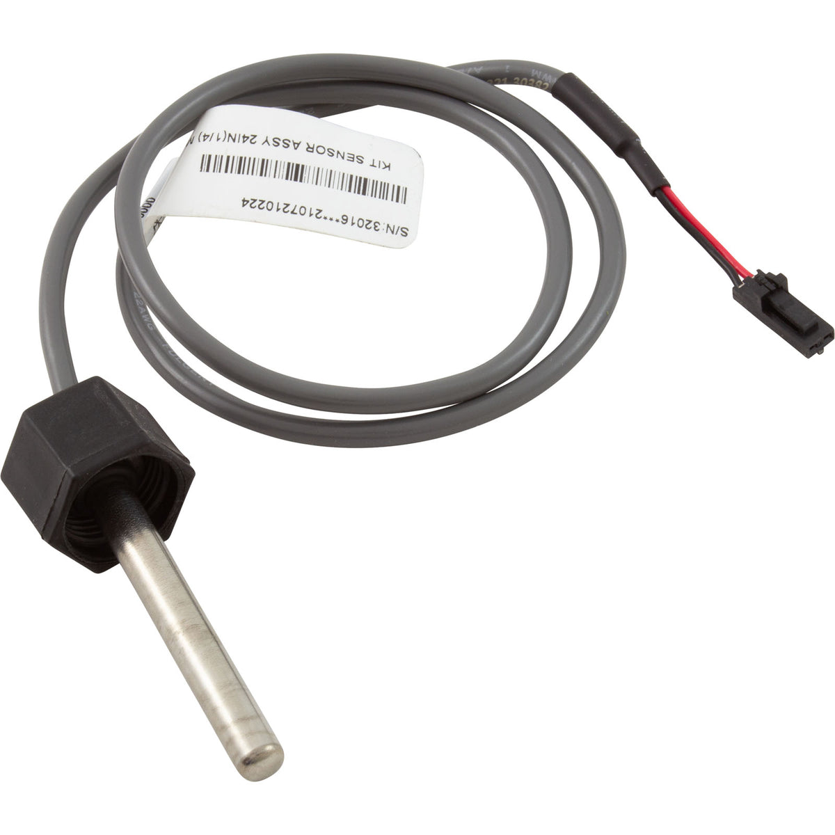Sensor, Balboa, 24" Temp/Hi Limit, 1/4" Diameter, 2-pin