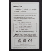 Power Center, Pentair Compool LX820
