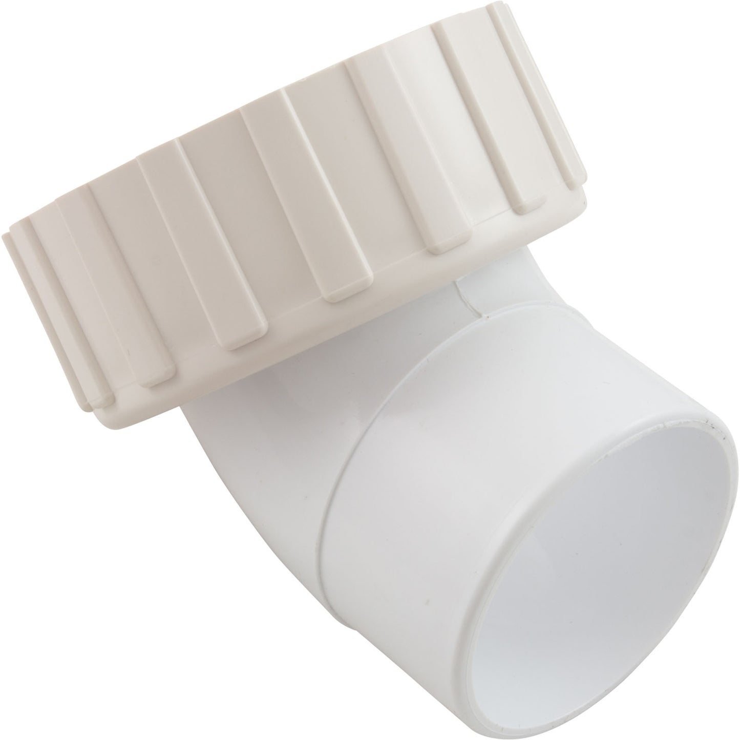 Raccord de pompe, filetage femelle de 2 po x robinet de 2 po, 45 degrés