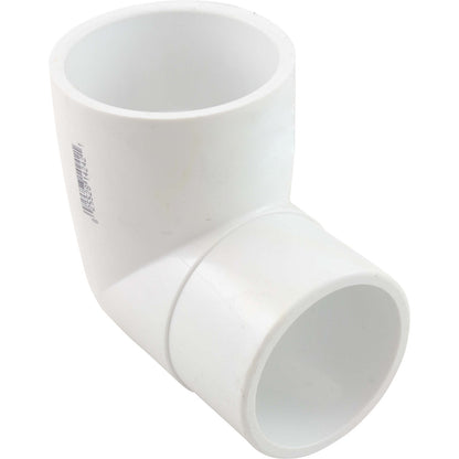 Codo de 90°, 2" de deslizamiento x 2" de espiga