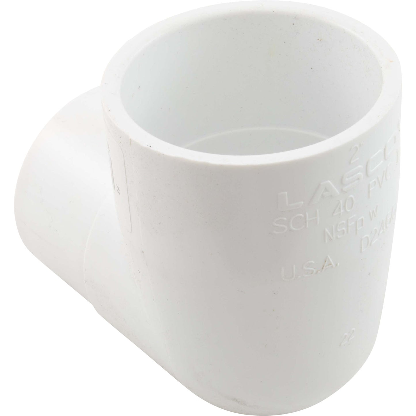 Codo de 90°, 2" de deslizamiento x 2" de espiga