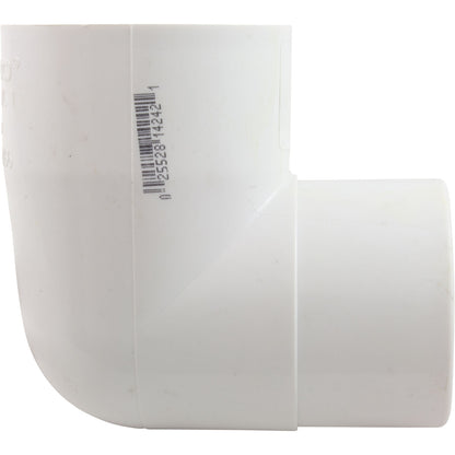 Codo de 90°, 2" de deslizamiento x 2" de espiga