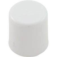 Plug, 3/8"Barb, Cap Style - White