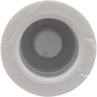 Plug, 3/8"Barb, Cap Style - White