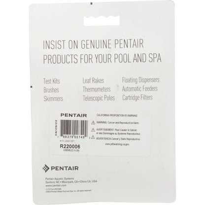 Leak Detector, Pentair #151, 1/2 oz.