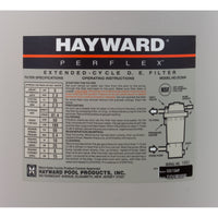 Tank Body, Hayward Perflex EC50A, w/Flow Diffuser