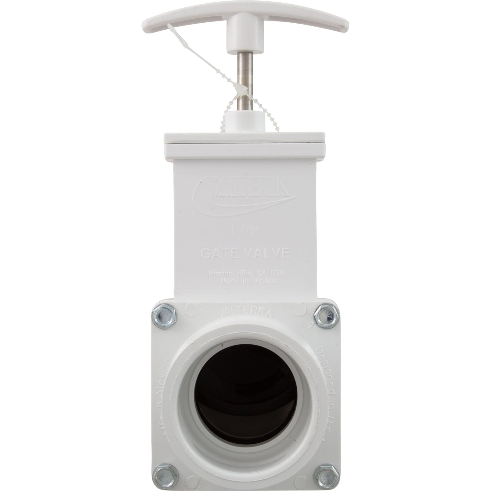 Gate Valve, 3 pc, Valterra, 1-1/2" Slip x 1-1/2" Slip, 45psi