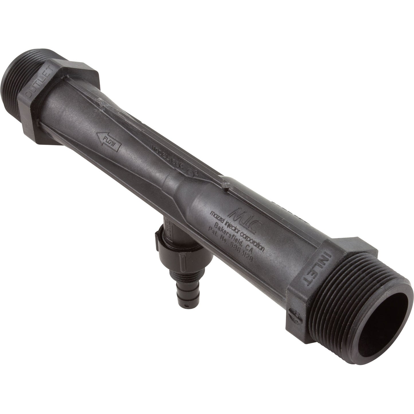 Injector, Mazzei #1584, 1-1/2"mpt, PP