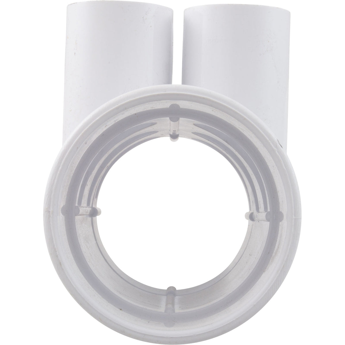 Manifold, 3/4" Slip, 6 Port, Flow Thru, 2" Slip x 2" Slip