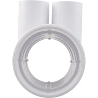 Manifold, 3/4" Slip, 6 Port, Flow Thru, 2" Slip x 2" Slip