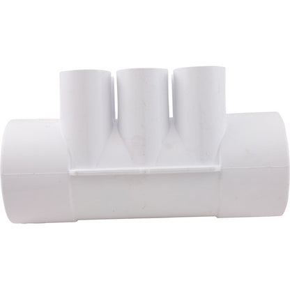 Colector, 3/4", 6 puertos, flujo continuo, 2" x 2"