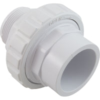 Union, Hayward, 1-1/2" Male Pipe Thread x 1-1/2" Slip, Flush