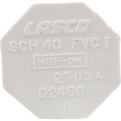 Plug, Lasco, 2" Spigot