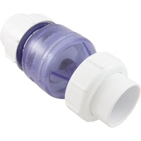 Check Valve, Flo Control, Spring, 2"s, 1/2 lb, True Union