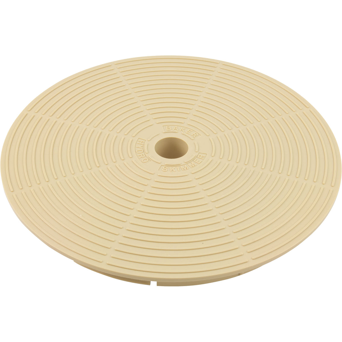 Lid, Waterco Baker HydroPak Skimmer, 9-7/8" Diameter, Tan