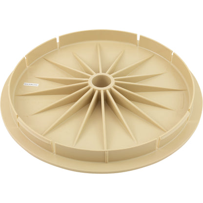 Couvercle, écumoire Waterco Baker HydroPak, 9-7/8" de diamètre, beige