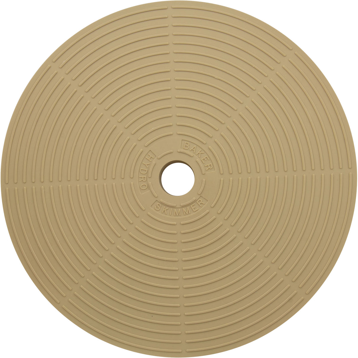 Lid, Waterco Baker HydroPak Skimmer, 9-7/8" Diameter, Tan