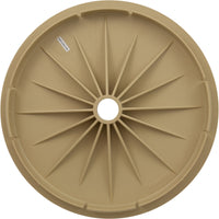Lid, Waterco Baker HydroPak Skimmer, 9-7/8" Diameter, Tan