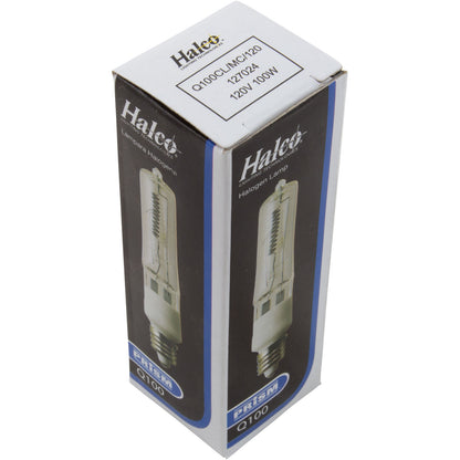 Replacement Bulb, T4, Halogen, Thread-In, 100w, 115v