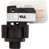 Air Switch, Tecmark, TBS 317, DPDT, 20A, thd, latch