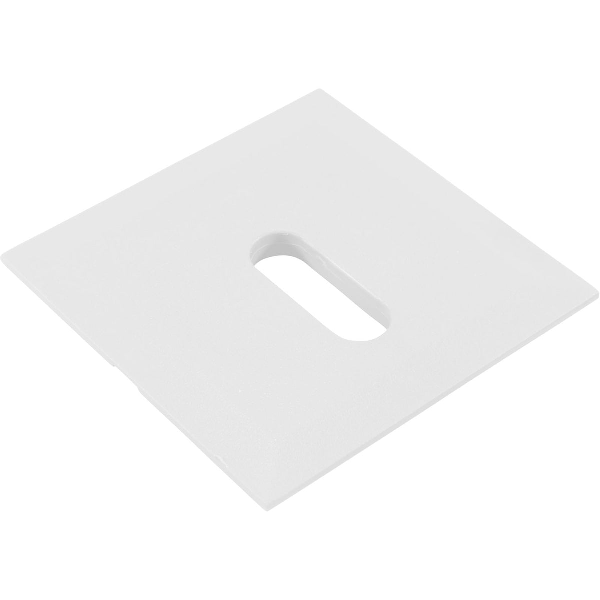 Deck Jet (J-Style) Square 3.5" Cover White