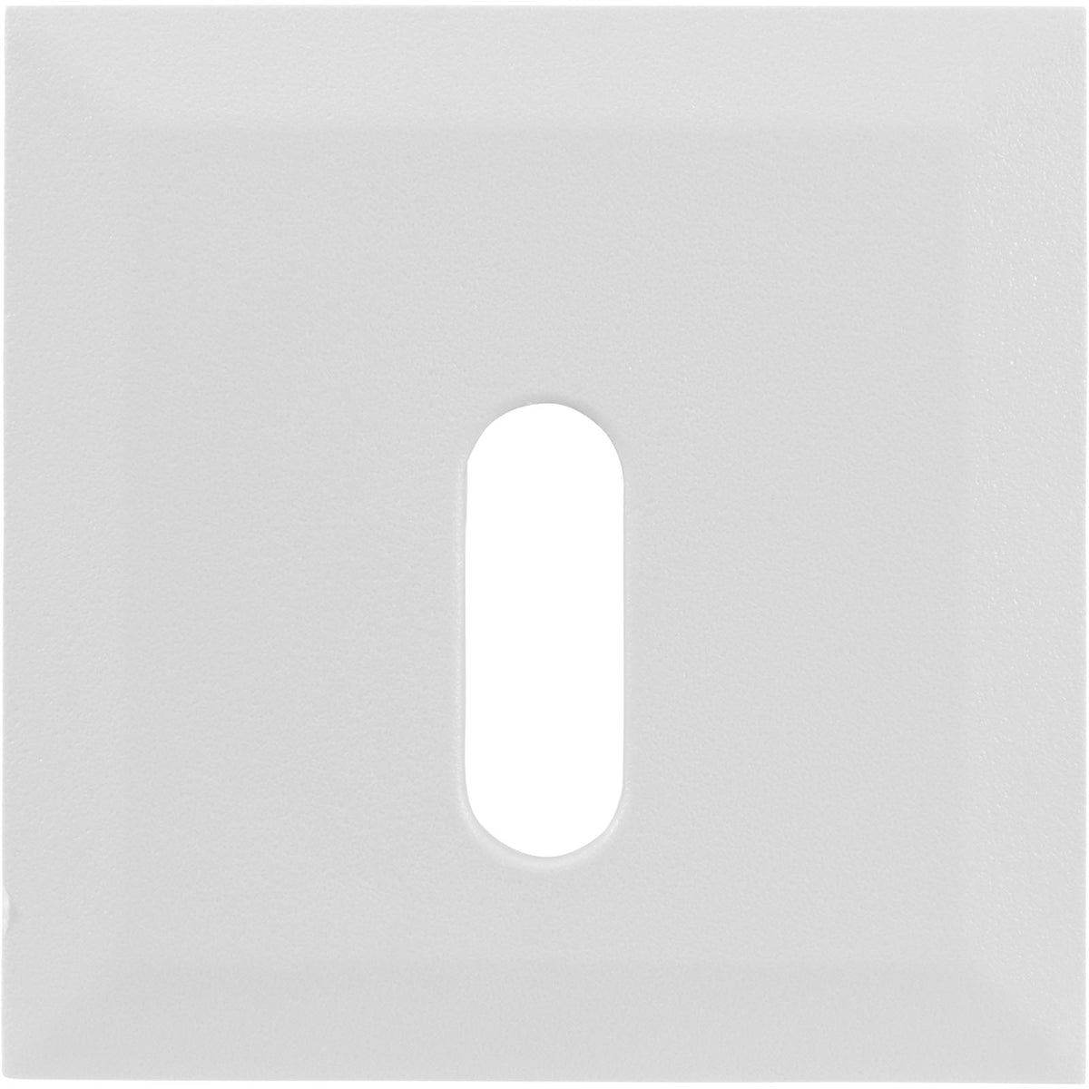Deck Jet (J-Style) Square 3.5" Cover White
