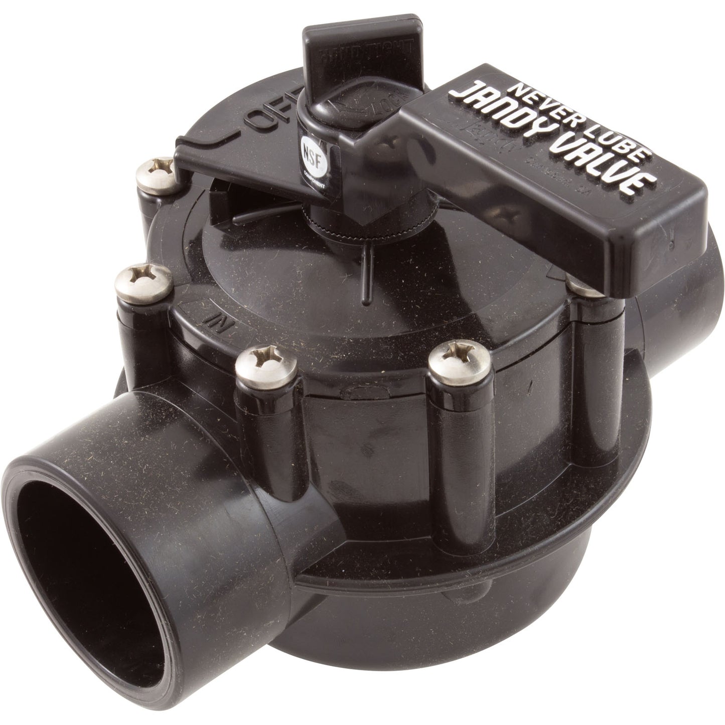 Diverter Valve, Jandy Neverlube, 1-1/2" x 2" Pos Seal, 2 Port