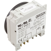 Timer, Grasslin, SPDT, Panel Mount, 115v, 24hr