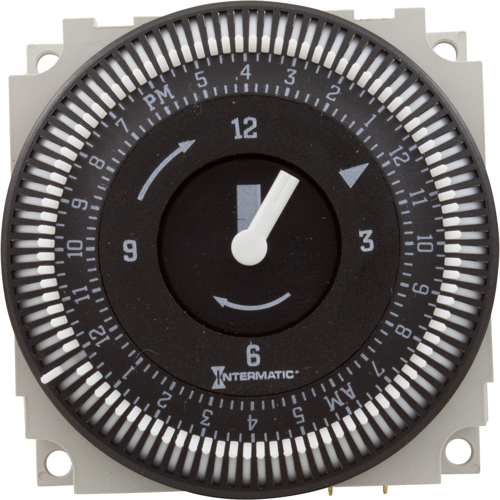 Timer, Grasslin, SPDT, Panel Mount, 115v, 24hr